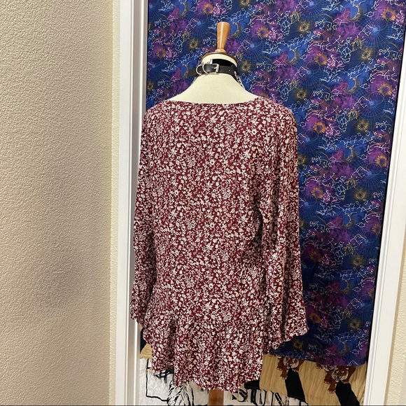 🌈 Lovely picnic floral ruffle top - Picture 10 of 12